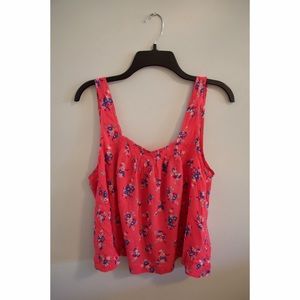 BRAND NEW!! Cute pink floral tank