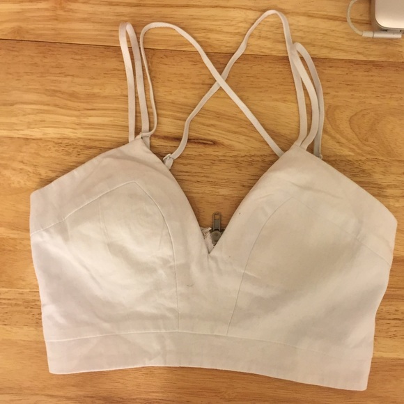 LF chambray crop top - Picture 6 of 7