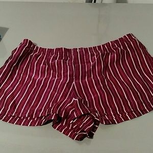Sz M Silk Victoria's Secret Sleep Bottoms
