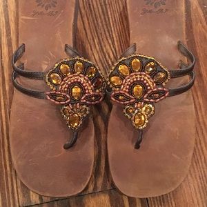 Yellow Box Shoes Sofia style size 9