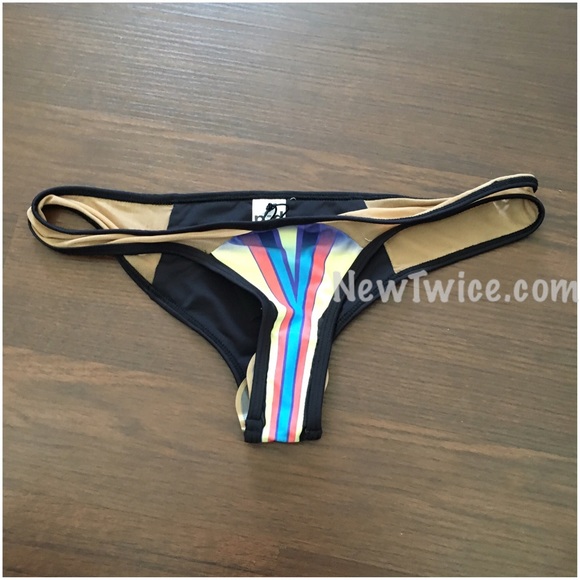 Pacific & driftwood bird bikini bottom - Picture 2 of 3