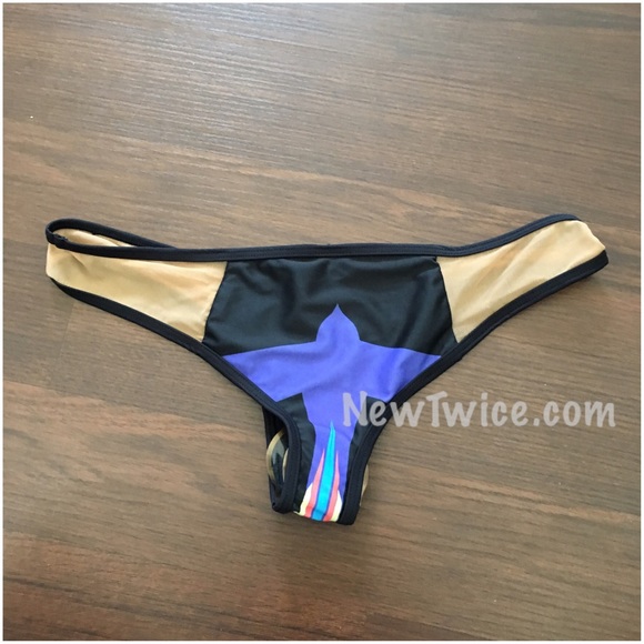 Pacific & driftwood bird bikini bottom - Picture 3 of 3