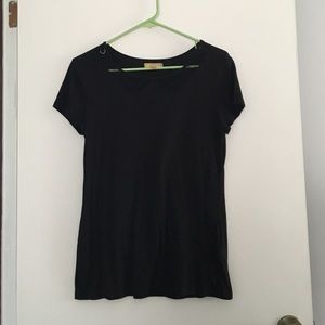 Peter Pan collar T shirt