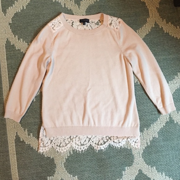 XS limited light pink sweater