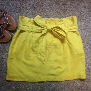 Yellow skirt size S