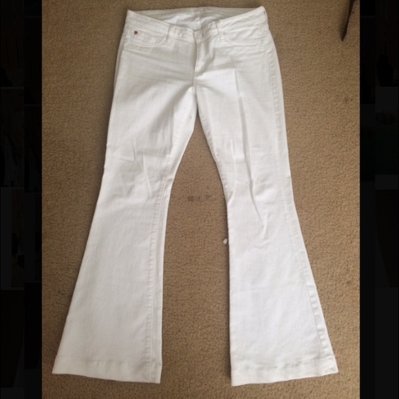Hudson flare white jeans - Picture 1 of 2