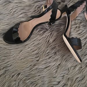 NIB Chloe Scalloped Heels