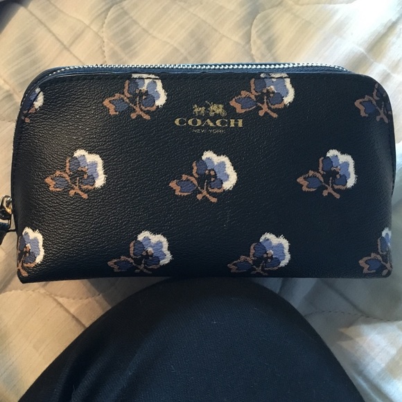 Coach Floral Spring Makeup Bag New