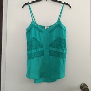 Margo & Sebastian teal tank in Small.