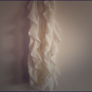 Charlotte Russe Ruffle Infinity Scarf