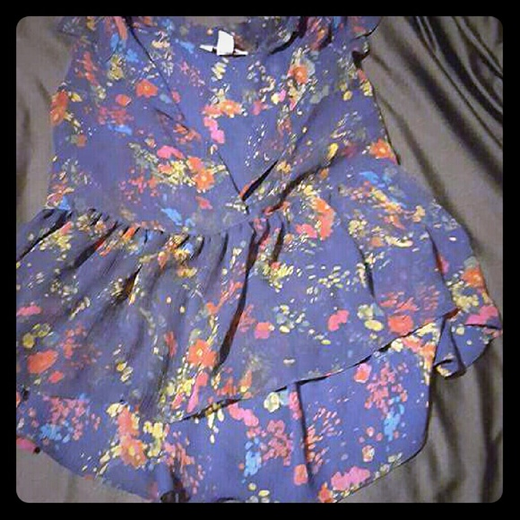 Arizona Sheer Blue Blouse