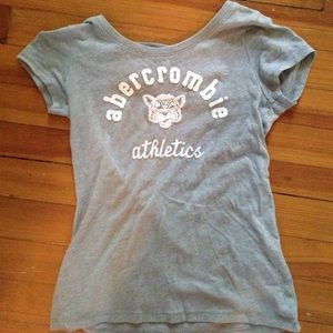 Abercrombie Kids Athletics Logo Graphic Tee