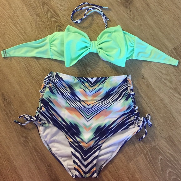🌴 High waisted swim suit ⛵️ - Picture 4 of 4
