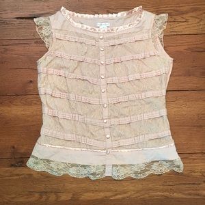 Vintage lace blouse
