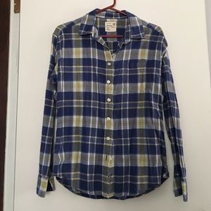 American Eagle button down plaid top