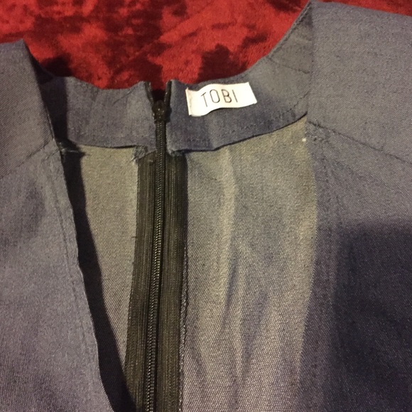 Tobi cut out Jean mini dress - Picture 4 of 4