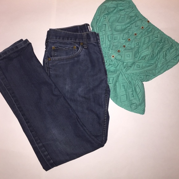 Levi 511 slim dark jeans straight cut. #04