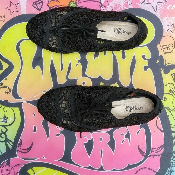 Charlotte Russe NWT size 7.5 Lace loafers