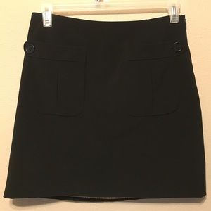 Adorable Black Skirt with Pink Lining