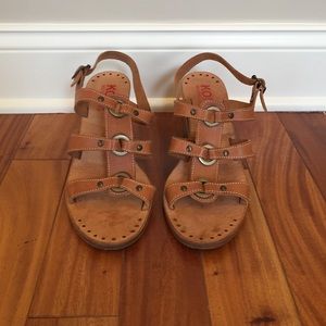 KORS Michael Kors Stacked Heel Sandal