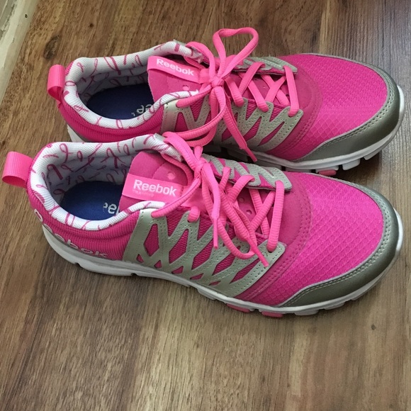 Reebok running shoes.