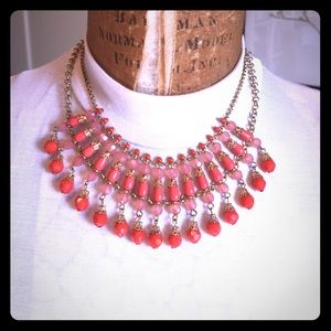 Quirky Cool Faux Coral Necklace