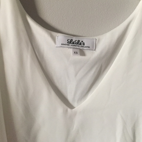 LULU's Shifting Dears Ivory Long Sleeve Dress - Picture 2 of 4