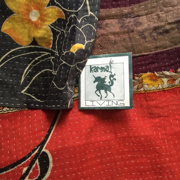 Kantha throw - Picture 3 of 3