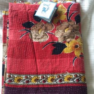 Kantha throw