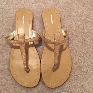 Women's Gold Sandals