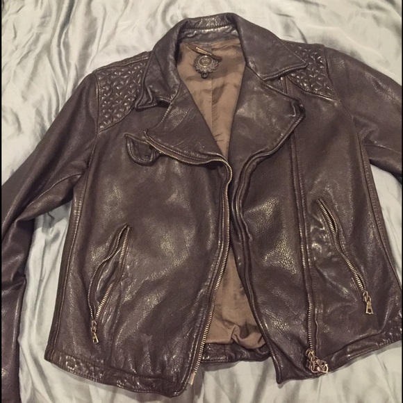 Santa Croce leather jacket