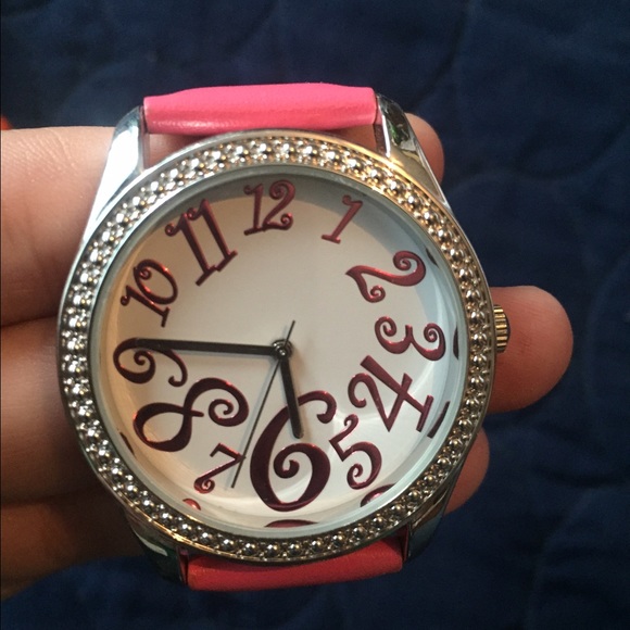 Pink watch