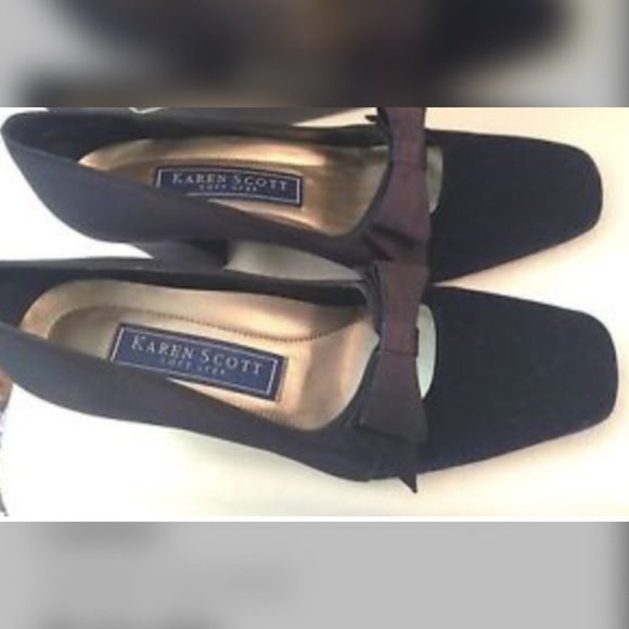 Karen Scott soft step with chunky heel