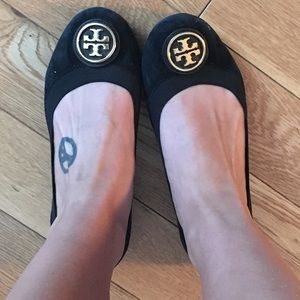 Tory Burch Caroline Black Flats