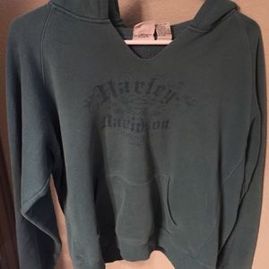 Harley Davidson Distressed Sweatshirt