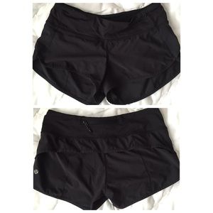 Lululemon Speed Shorts - Size 4