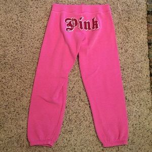 Victoria Secret Pink capri sweatpants