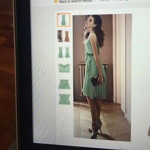 Size medium mint green dress