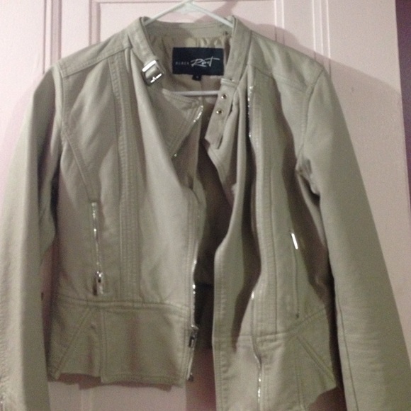 Leathered jacket
