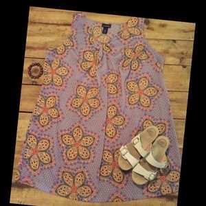 Lane Bryant 100% Polyester Silky Dress