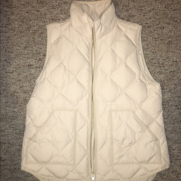 JCrew Creme Vest