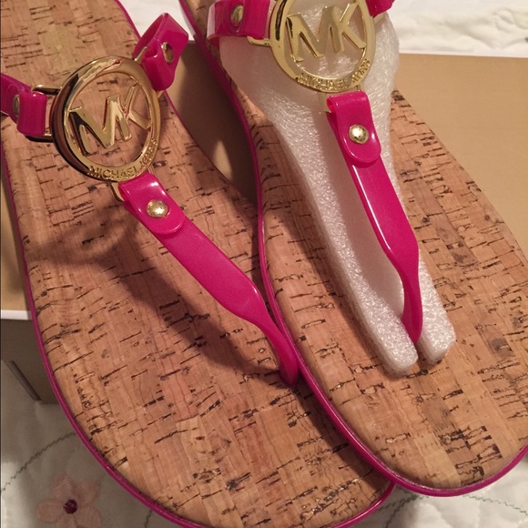 MKors Charm Jelly Sandals