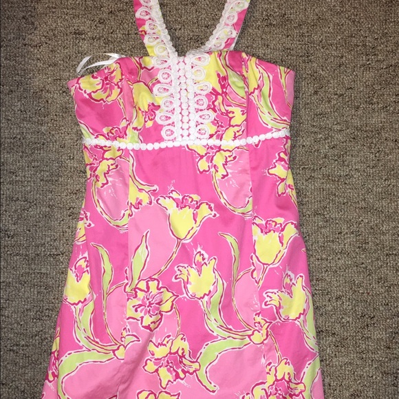 Lilly Pulitzer Isabel Halter Dress - Picture 1 of 2