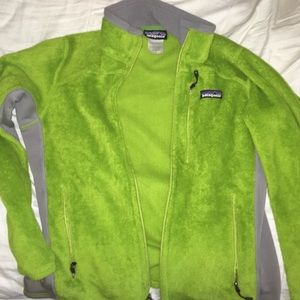 Patagonia fuzzy jacket