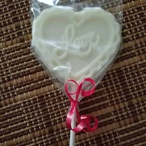 Chocolate lollipops