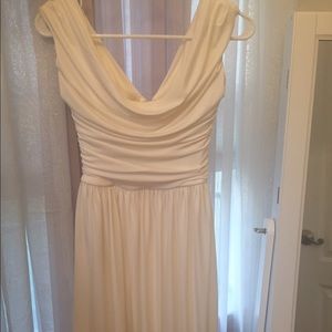 White cocktail dress