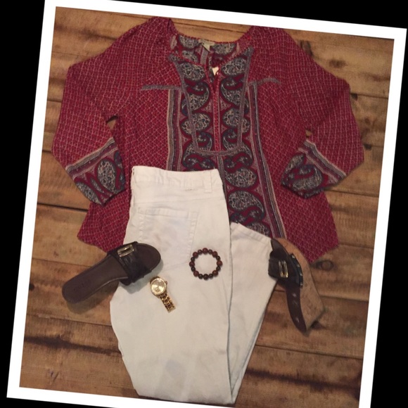 Lucky Brand Long Long Sleeve Top