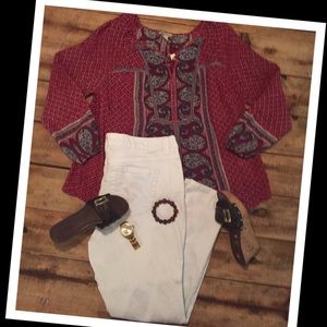Lucky Brand Long Long Sleeve Top