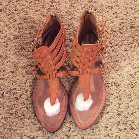 Brown Strappy Sandals