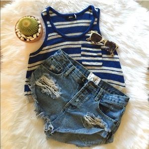 One Teaspoon denim cut-offs